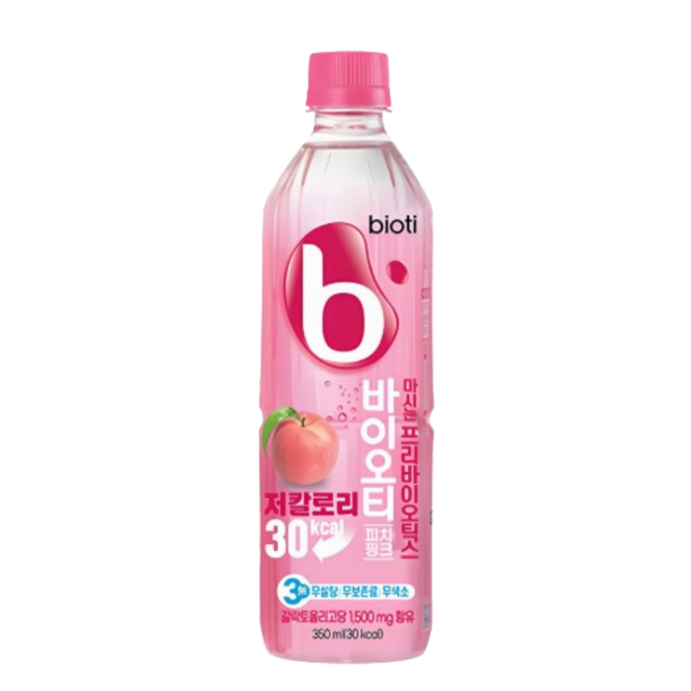 바이오티 마시는 프리바이오틱스 피치핑크 350ml 24개 1박스 : RED BAND