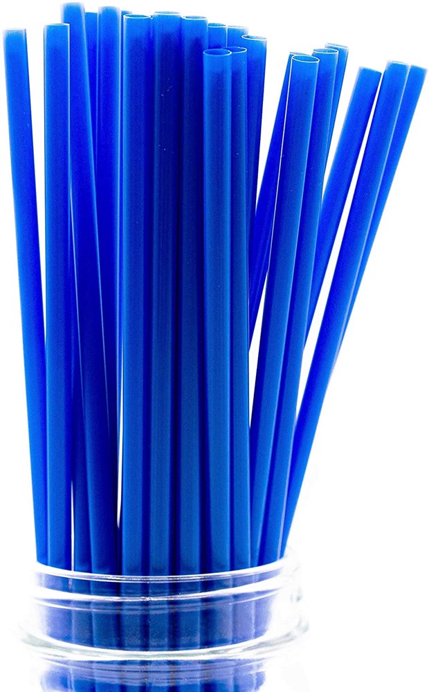 일자 빨대 7x25 개별 파랑 10,000개 1박스 (25cm 250mm) : 씨씨마트