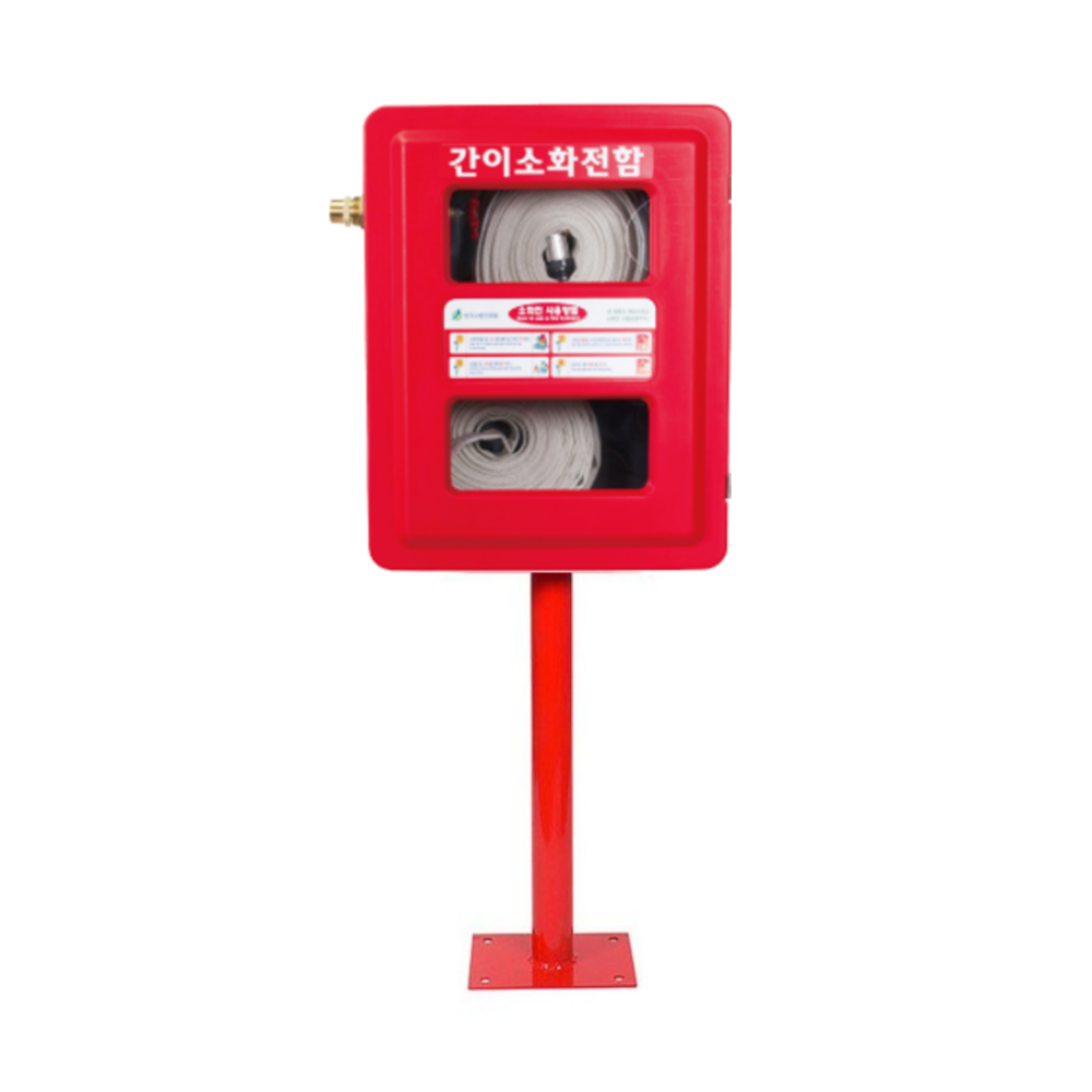 간이소화전함 2구용 SKS-2-3 임시소방시설 화재위험대비 소화장비보관함 방수형 : 주식회사 119마트