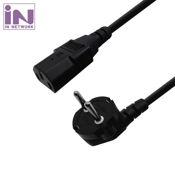 파워 케이블 모니터 노트북 컴퓨터 AC코드 전원 선 IN-POWER 3m, 1개 : 이엠쇼핑