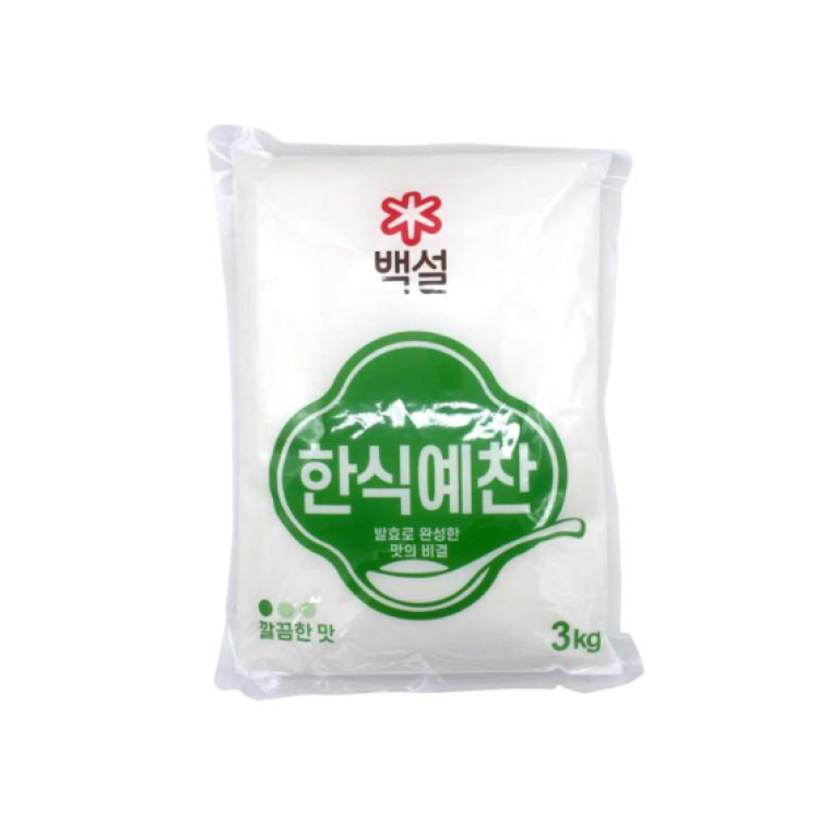 CJ 백설 한식예찬 3KG 업소 육수 조미료 : SB푸드시스템