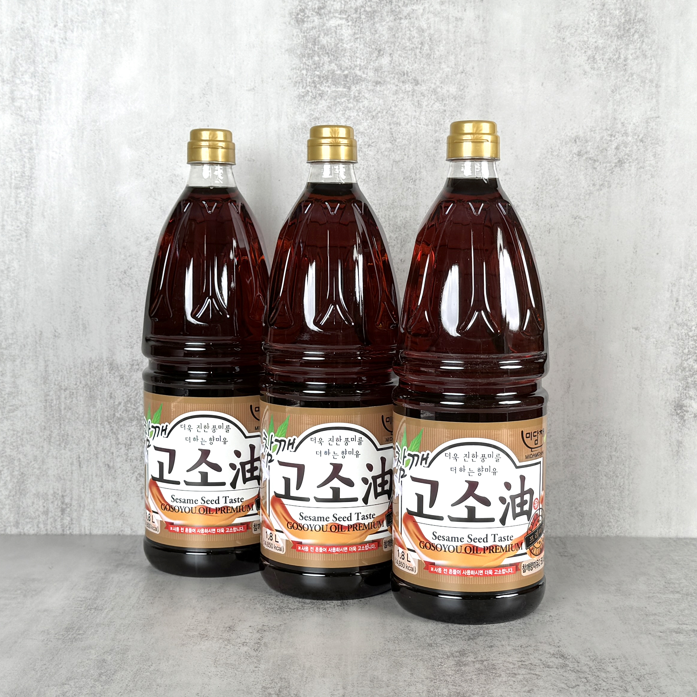 미담채 참깨 고소유 프리미엄 참깨 기름 1.8L, 1개 : 연주푸드