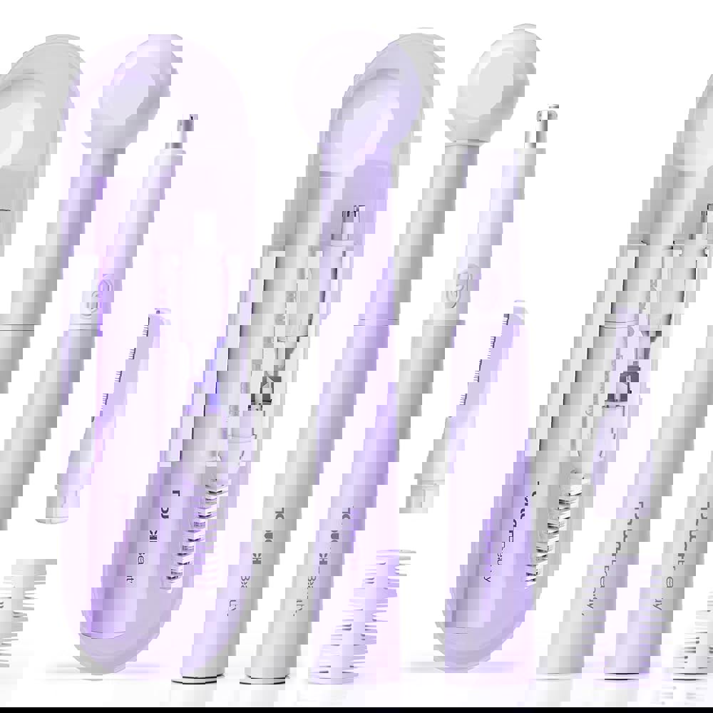 터치뷰티 귀와 코 여성용 헤어 트리머, 업그레이드된 올인원 페이셜 11,000RPM 강력 모터, 충전식, IPX7 방수, 간편한 세척 기능, 얼굴 눈썹용... 