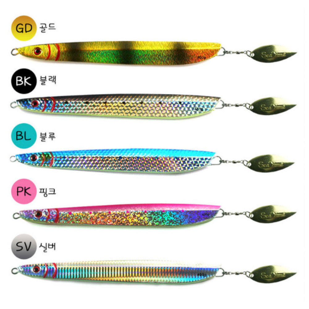 메탈 지그 미끼 400g 바다 루어 : 리치킹덤마켓