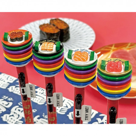 초밥 스시 액션 일본 볼펜 0.7mm 스시펜 : 아하오피스2