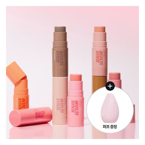 블러셔쉐딩하이라이터아임미미 아임멀티스틱 음영 컨투어퍼프증정 로즈(블러셔) : 지앤바니