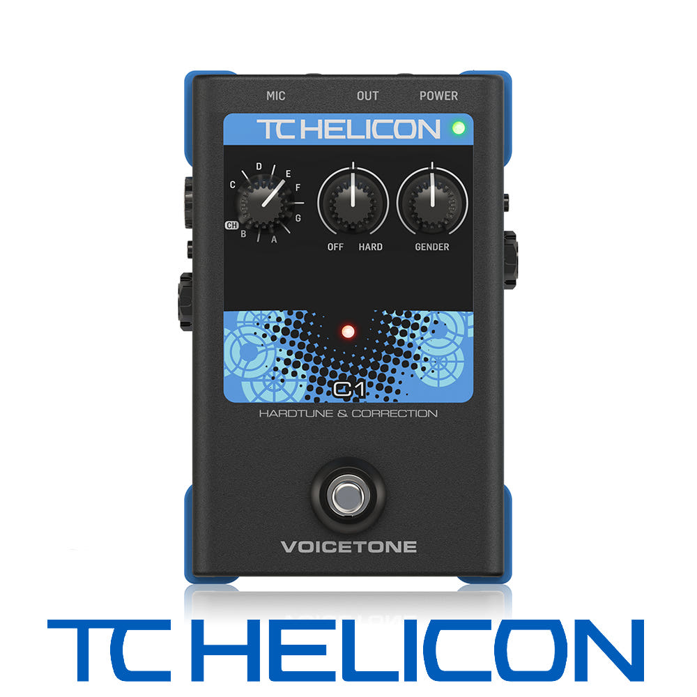 TC Helicon VOICETONE C1 TC헬리콘 보컬 피치 이펙터 : 월드사운드몰