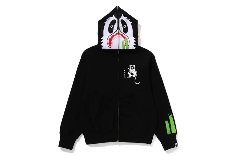 [베이프정품] 베이프 레이디스 우먼 판다 풀 집 후드 LADIES BAPE PANDA FULL ZIP HOODIE : 재팬베이프스토어
