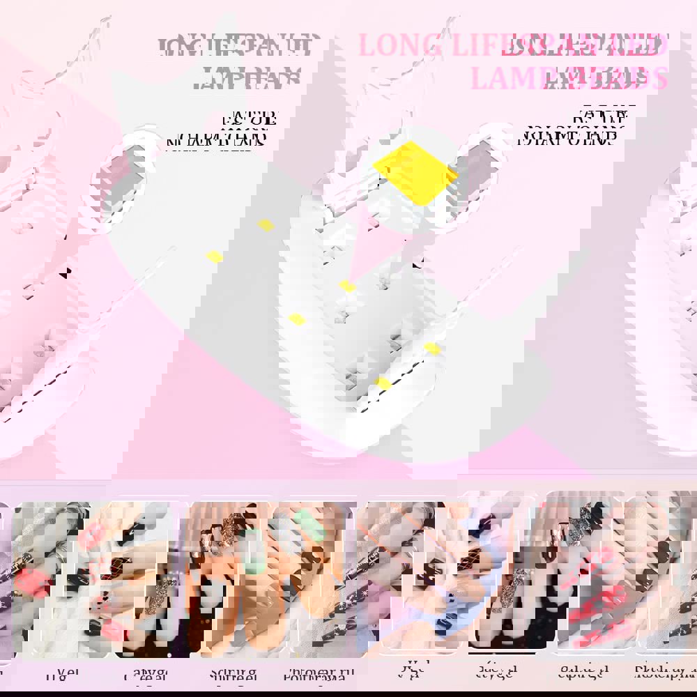 젤램프 경화 액세서리 램프 젤 네일 LED USB LULAA 드라이어 UV 미니 도구 : 코알라아홉