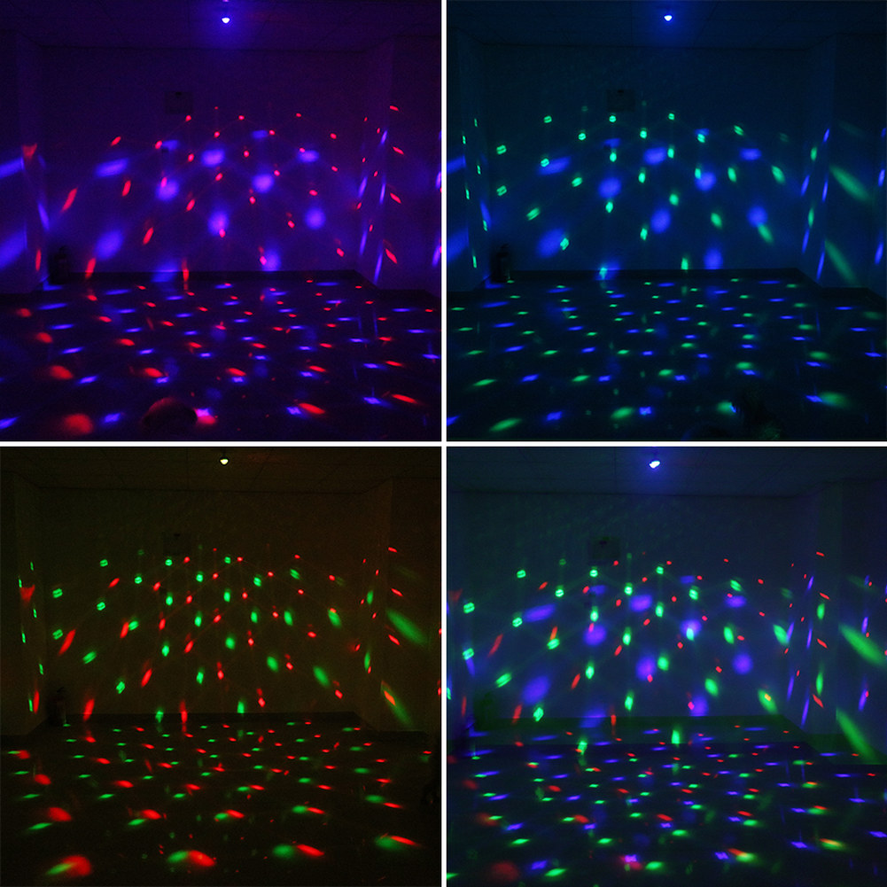 무대 램프 RGB 나이트 ALIEN 휴일 카 미니 2IN1 라이트 디스코볼 음향 휴대용 : 코알라아홉