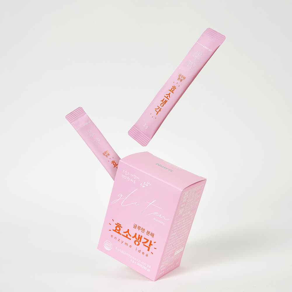 탬맘 효소생각 글루텐 분해 곡물 발효 소화 유산균 효소 30포 1박스 : 뉴트리즈