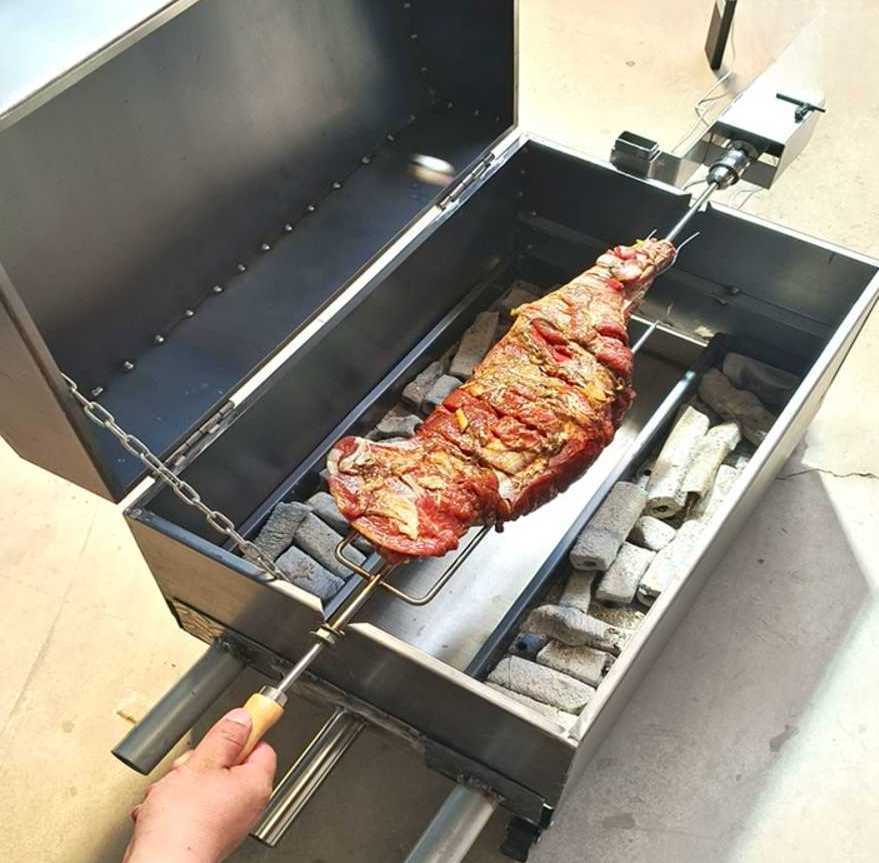 돼지통 구이 통돼지 바베큐 기계 바비큐구이 회전그릴 치킨스토브 : 절약상회