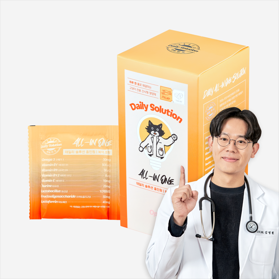 [정기구독] 고양이 영양제 구토 헤어볼 소화 배변 영양 간식 : 닥터펠리스
