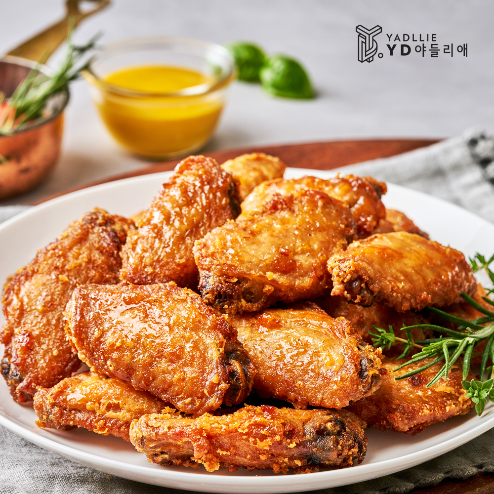 [야들리애] 국내산 후라이드 윙치킨 250g, 1개 : 제이케이글로벌 몰