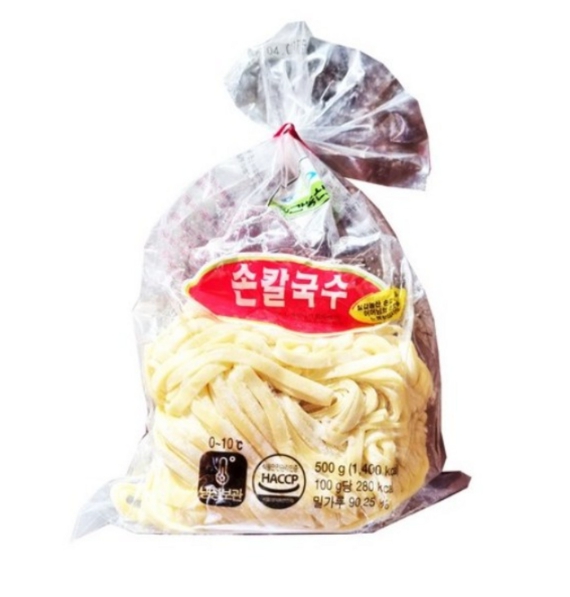 칠갑농산 손칼국수 500g : 한걸음식