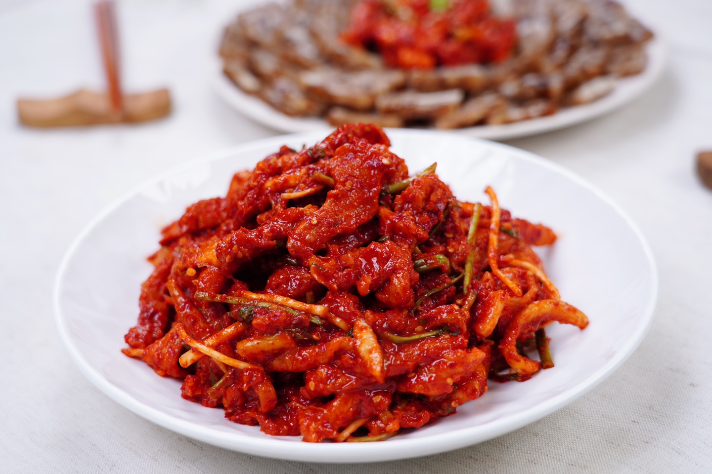 40년전통 홍어무침 홍어회무침 1kg : 논산 부자식품
