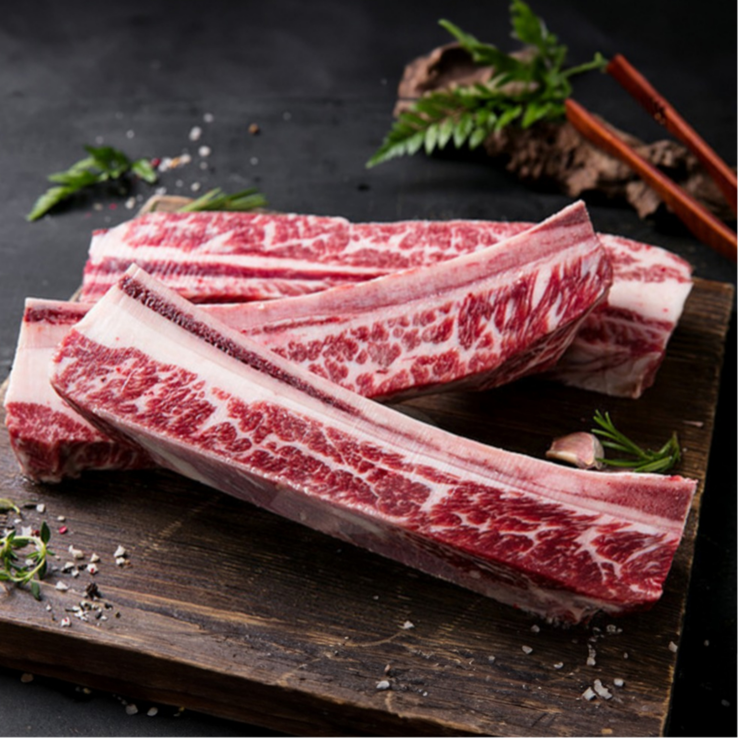캠핑 필수템 우대갈비 6,7,8번 꽃갈비 800g~900g 홈파티 반컷팅 : 고기중독 공식