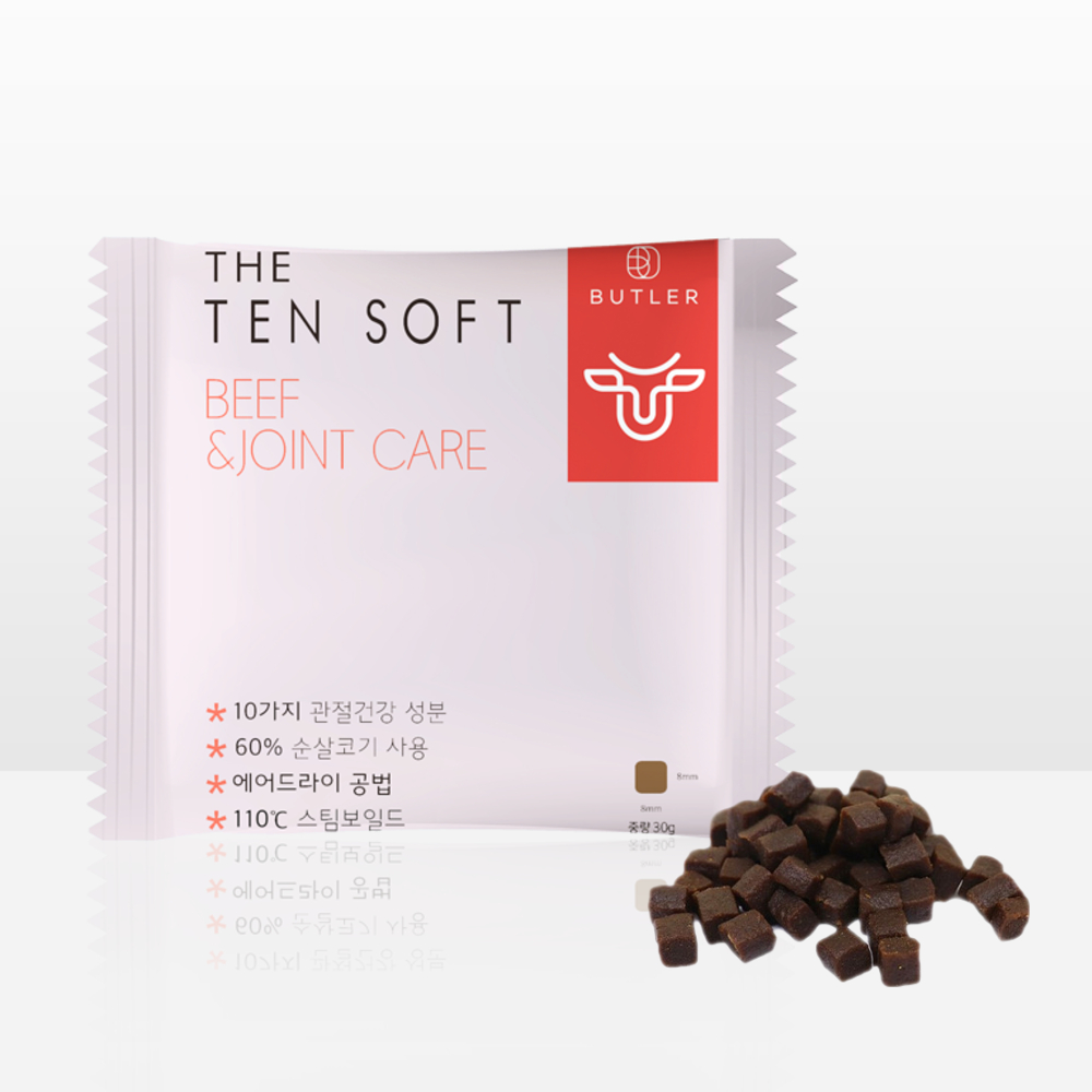 버틀러 더텐 소프트 샘플 체험팩 소고기 관절 케어, 30g, 1개 : 마리펫몰