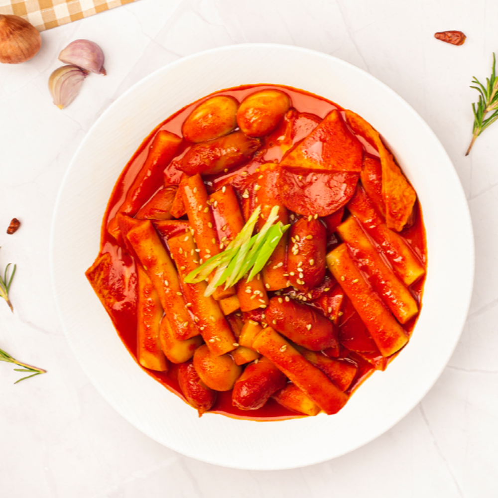 국물 떡볶이 짜장 즉석 떡볶이 떡만녀 캠핑 밀키트 6인분 : 동화월드