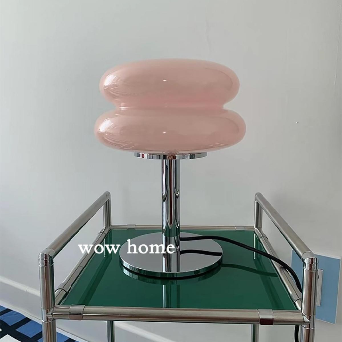 루카시아 모던 인테리어 머쉬룸 테이블LED무드등 핑크 : 루카시아LUCACIA