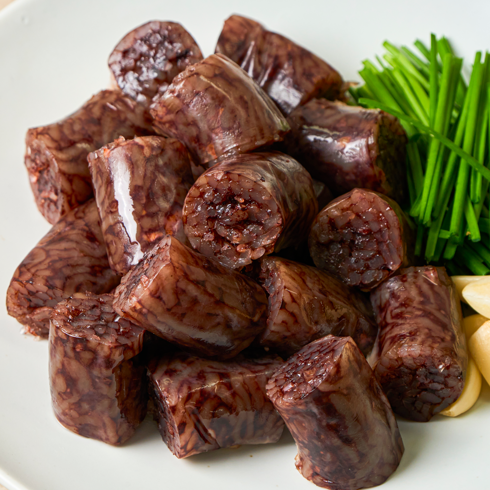 남도토종 순대 고기 야채 피순대 돼지내장 오소리감투 막창 암뽕 1kg [매일생산] : 우맛순