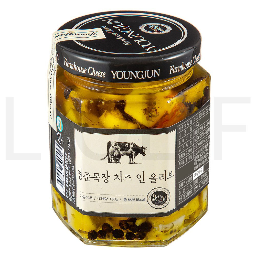 영준목장 수제 치즈인 올리브 150g 1개 : SUPER SALE