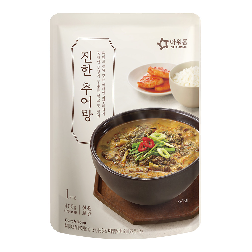 아워홈 진한 추어탕 400g : 푸드뱅크주식회사