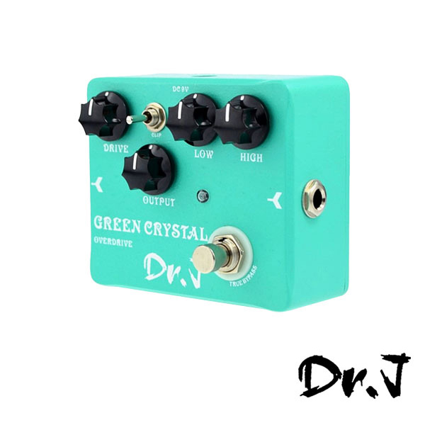 닥터제이 이펙터 D-50 Dr.J D50 Green Crystal Overdrive 그린 크리스탈 오버드라이브 : 주식회사 피스뮤직