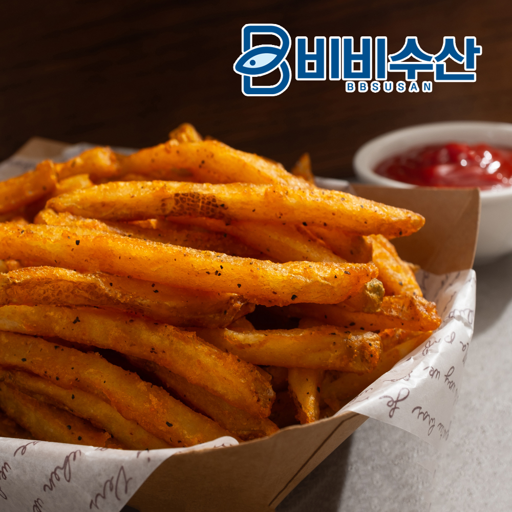 케이준 감자튀김1kg+1kg : 비비수산