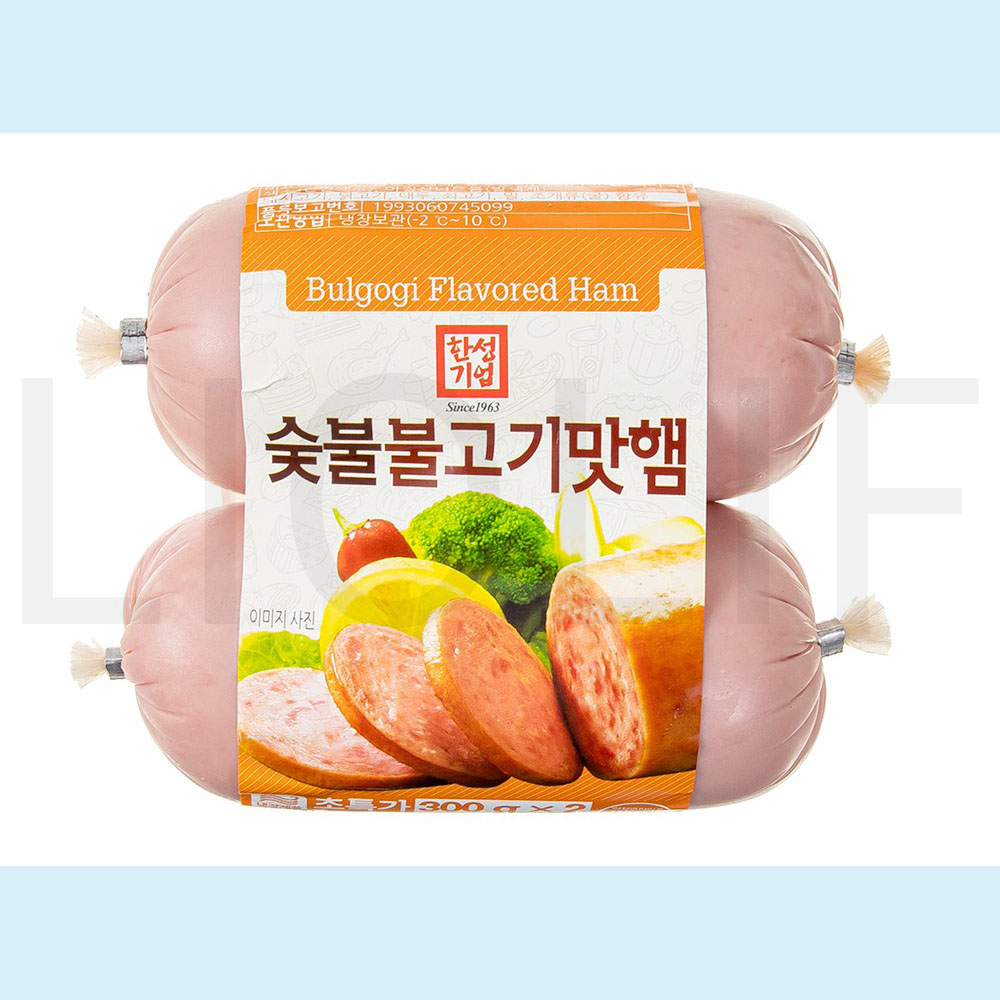 한성기업 숯불 불고기맛햄 300g 2개 : SUPER SALE