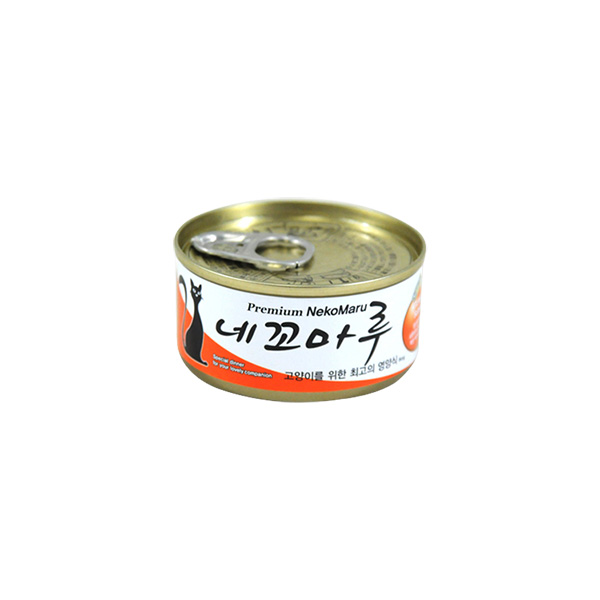 네꼬마루 참치+ 참치+연어, 80g, 1개 : 부림상사