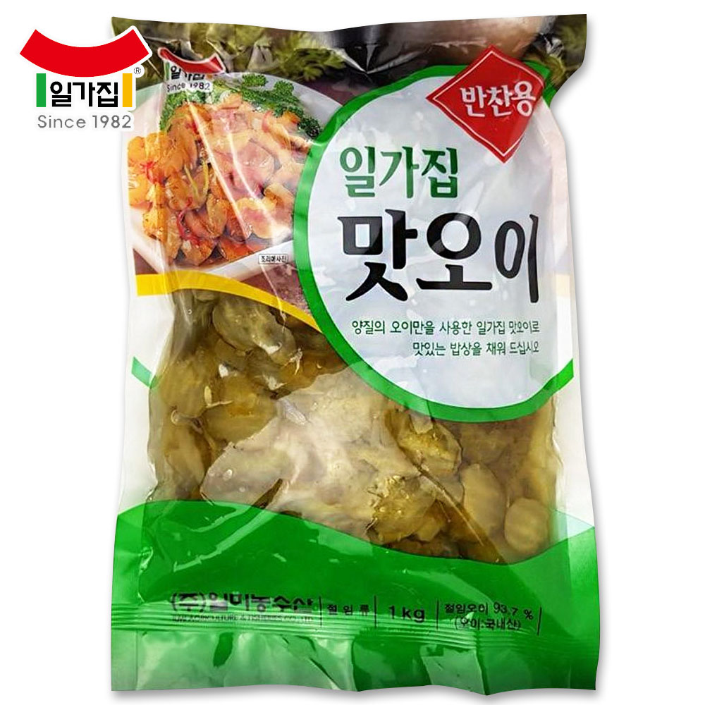 일가집 맛오이 1kg : 푸드뱅크주식회사