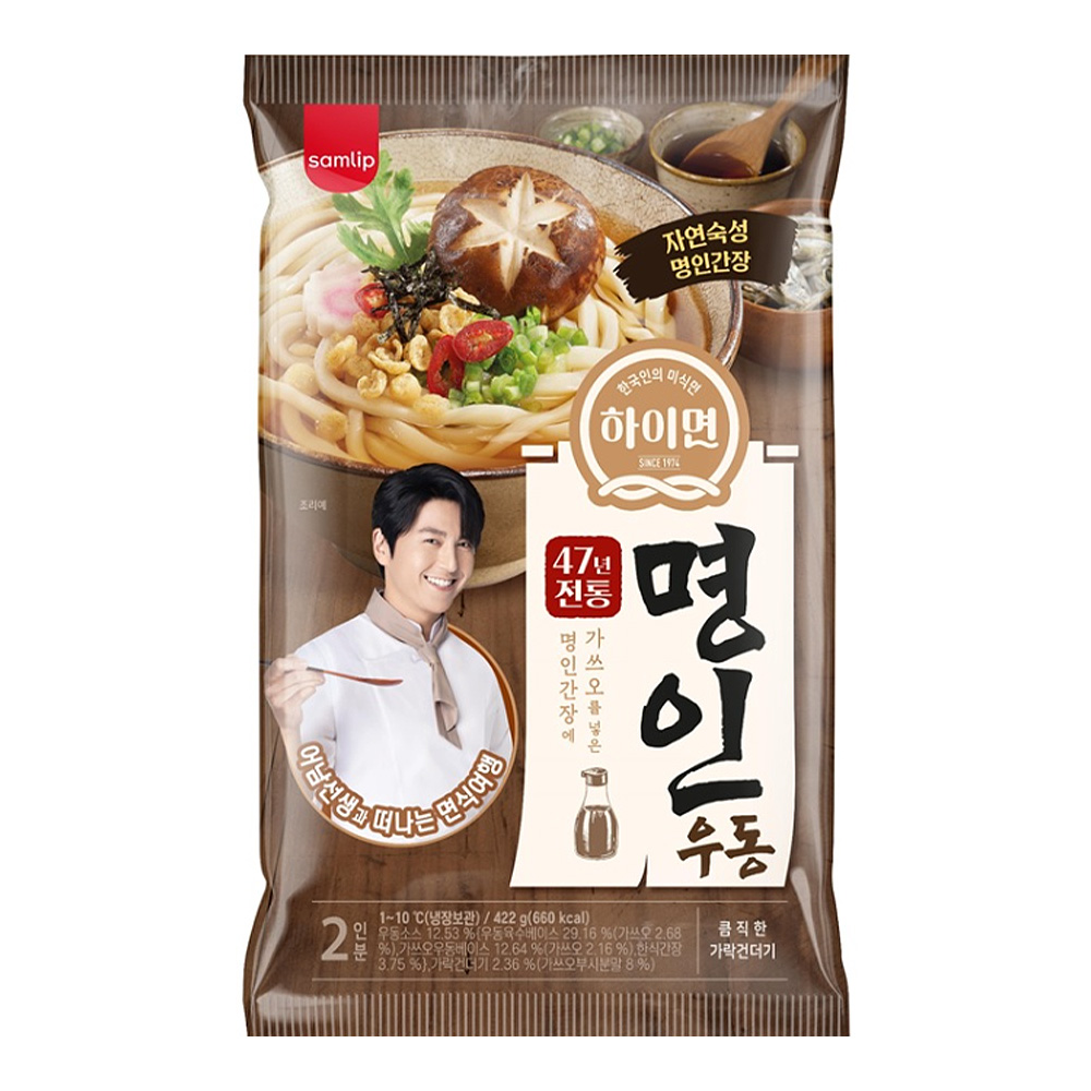 삼립 하이면 명인우동 422g : 푸드뱅크주식회사