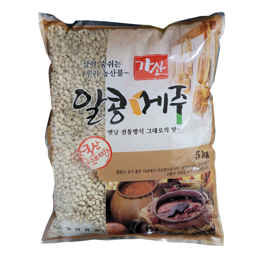 가산 국산메주5k 햇콩 개량 알콩메주 : 진화푸드