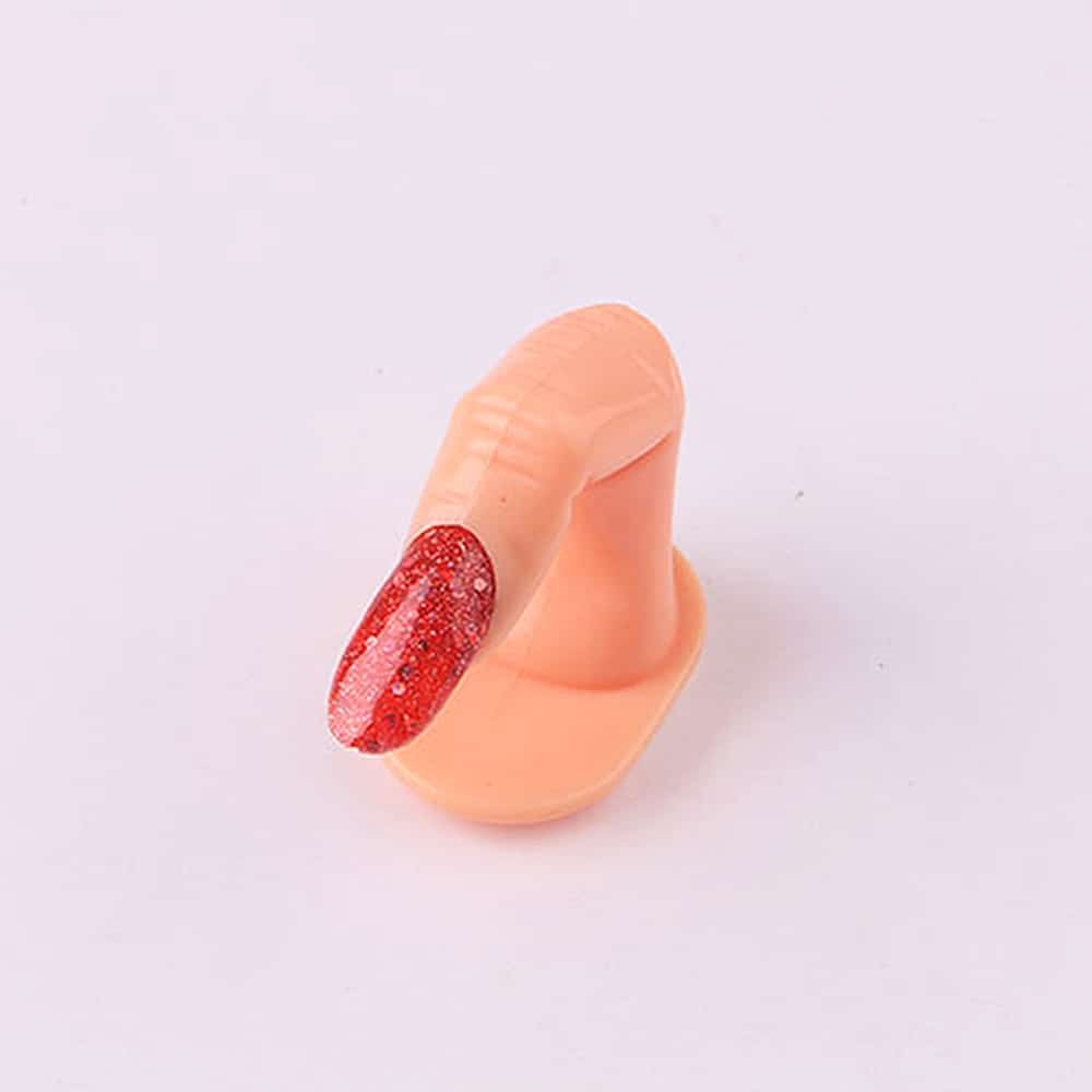 네일아트 손가락 모형 인조손톱 네일 시험 가짜 도구 모형 핸드 : 쿤스테이