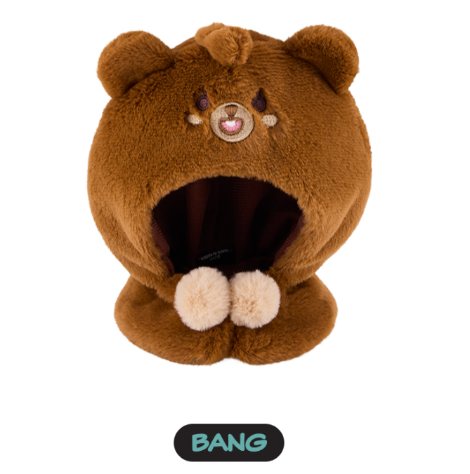 (당일발송 쁘띠멀즈 플러시 망토 성진) 데이식스 Day6 DENIMALZ PLUSH CAPE - MISSION No 9 BANG : 팬덤뮤직