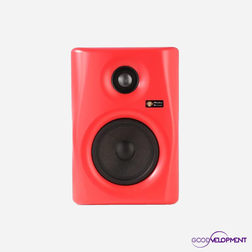 Monkey Banana Lemur5 Red 액티브 모델링 스피커 (1조) : 굿벨롭먼트
