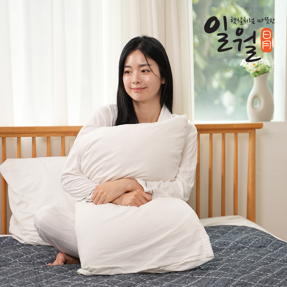 2025년형 일월 전기매트 피치블로썸 워셔블 탄소 카본매트 전기요 전기장판 싱글+더블세트 : 일월eSHOP