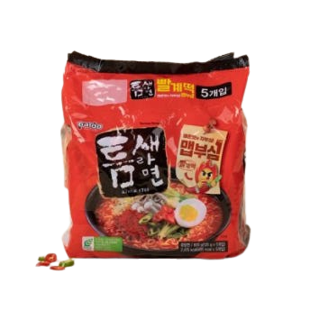 팔도 틈새라면 빨계떡 120g (5개) 대용량 : 하프 SHOP