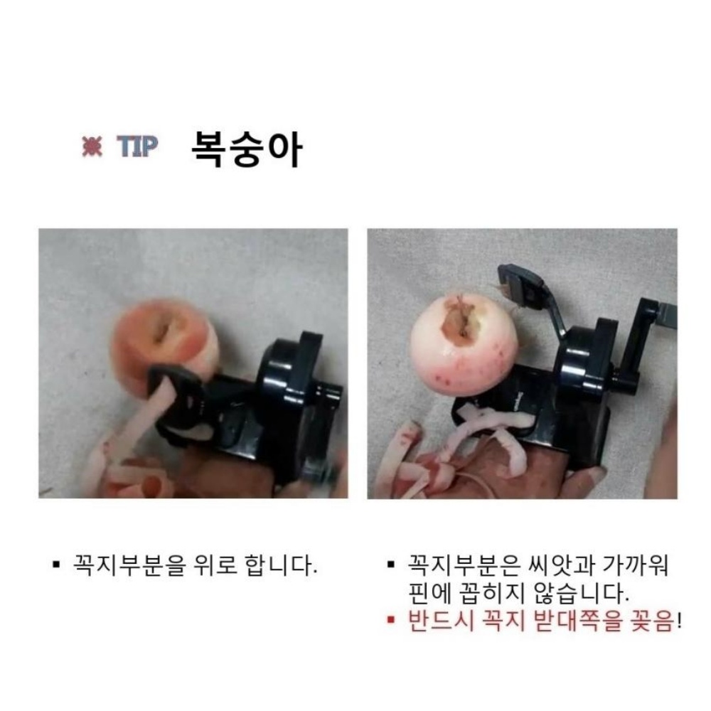 감깎는기계 사과 과일 깍는 기계 과일깍기 : 마이리스트