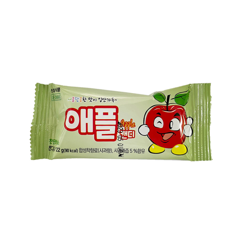 선미식품 애플 캔디 22g 애플맛 1개 : 소소야마켓