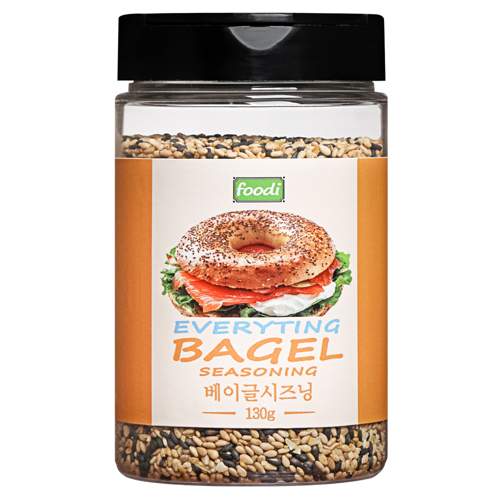 푸디 에브리띵 베이글 시즈닝 130g 참깨 : 자연앤푸드