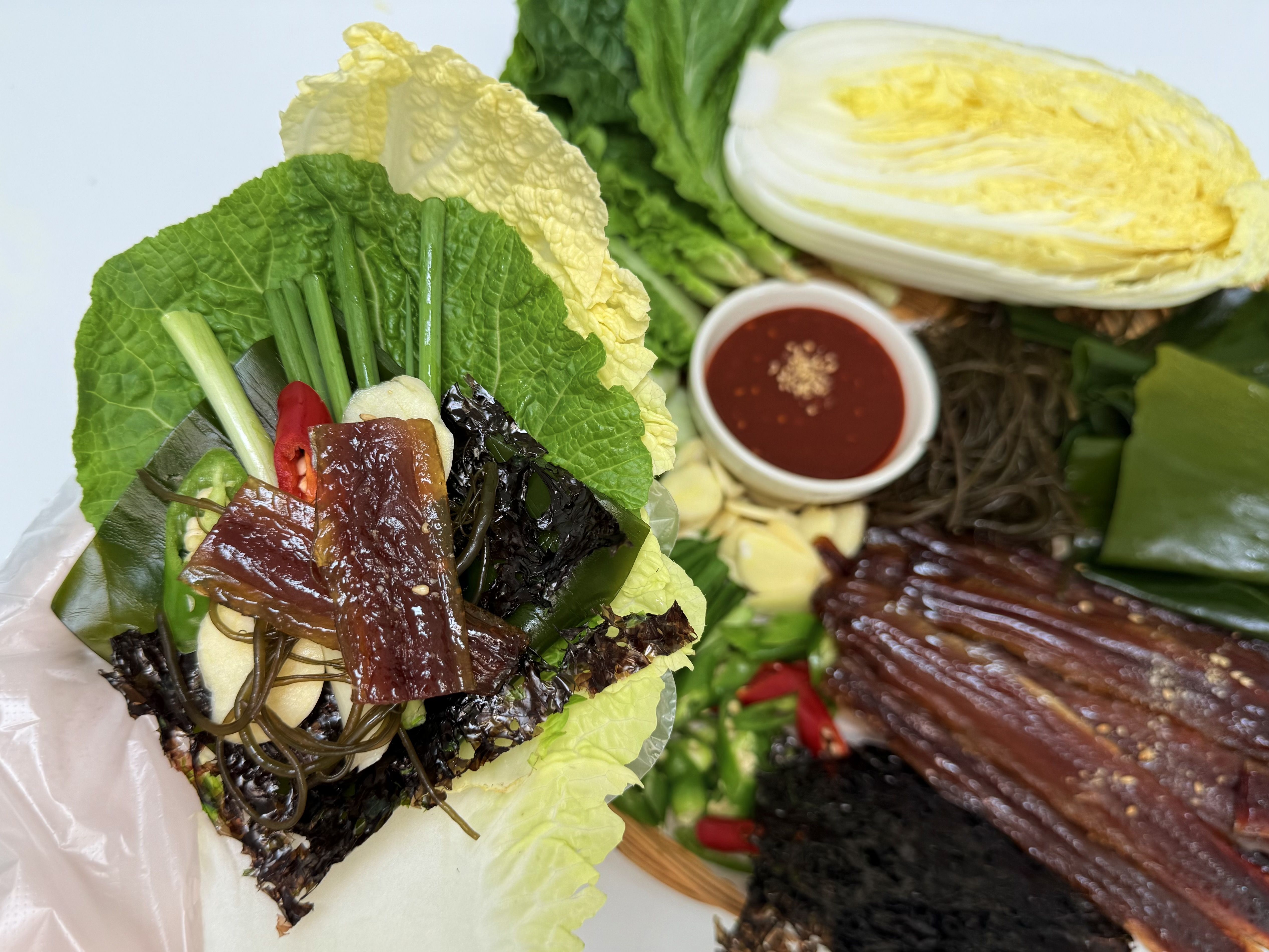 포항 구룡포 발과메기 야채 세트 20미 : 바다대장 과메기