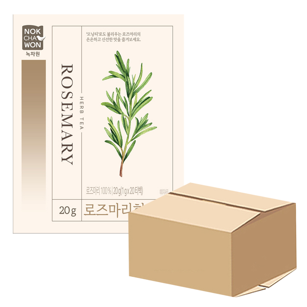 녹차원 로즈마리 허브차 20T x 12개 티백 : 대화유통몰