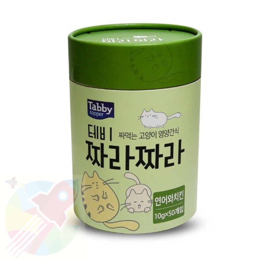 WZK 연어와치킨맛 10g 50p 애묘간식 고양이츄르 : 우지키