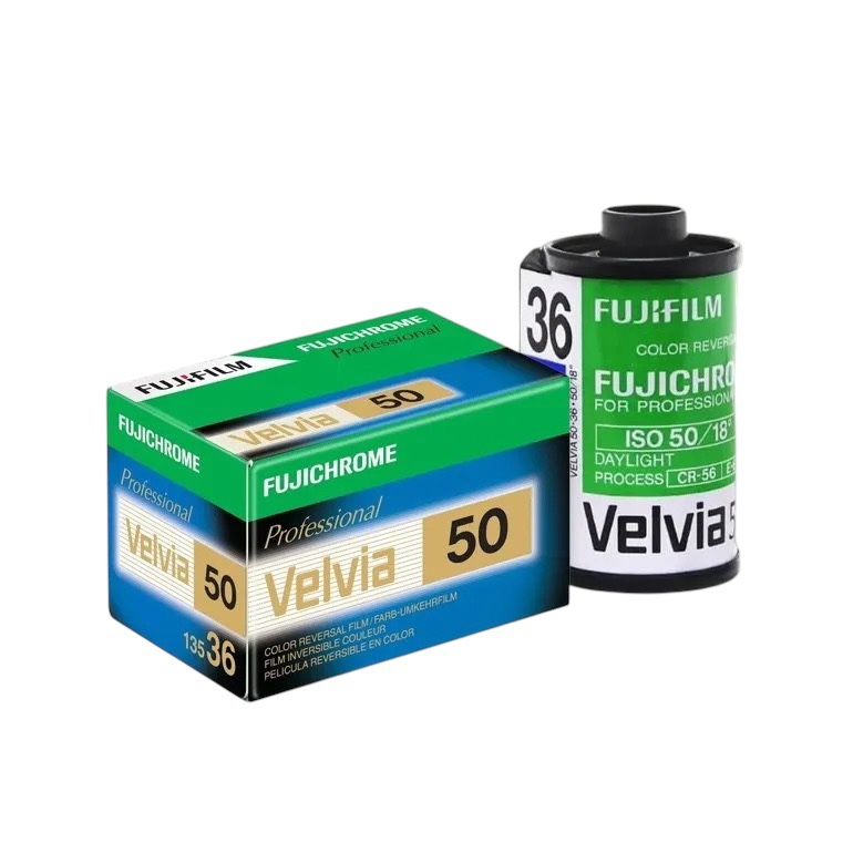후지 슬라이드 필름 벨비아 50 36장 1롤 FUJI VELVIA 50 _유통기한 2026년 06월 : 고래사진관
