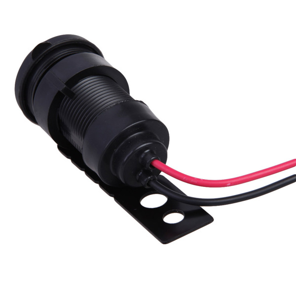 오토바이 12V USB 충전기 방수 전원 공급 장치 어댑터 핸드폰 자동차 충전기 전원 어댑터 USB 소켓 1 피스 : 비엠비케이