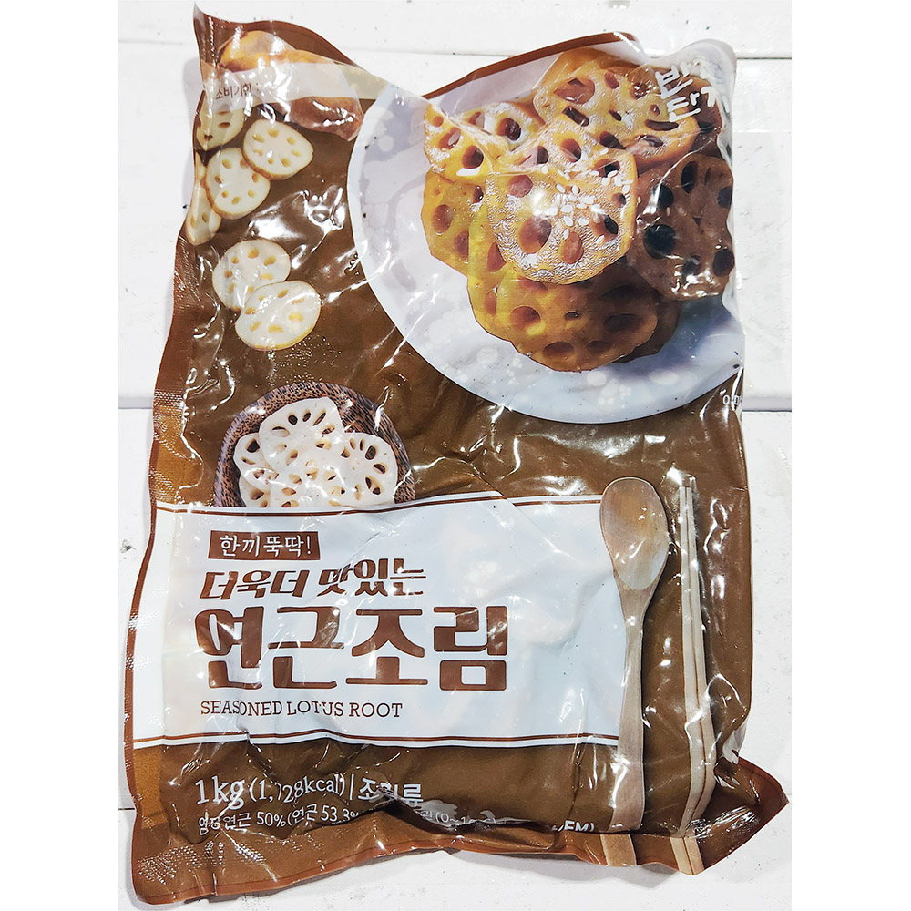 연근조림(반찬단지 냉장 1K) X10 : 스푼플러스