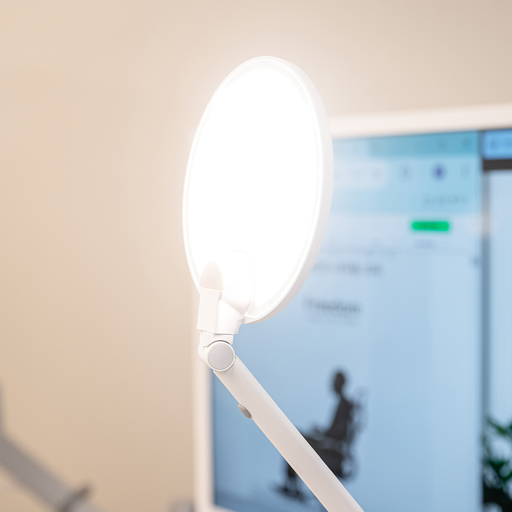 Humanscale 휴먼스케일 노바 태스크 라이트 스탠다드 레인지 암 데스크톱 LED 테이블조명 NOVA ARCTIC WHITE  LIGHT GREY JET BLACK... 