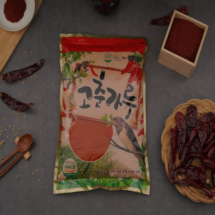 중국산 최상급 고춧가루 김치용 김장고추가루 2.5kg 골드 : 하늘빛사랑